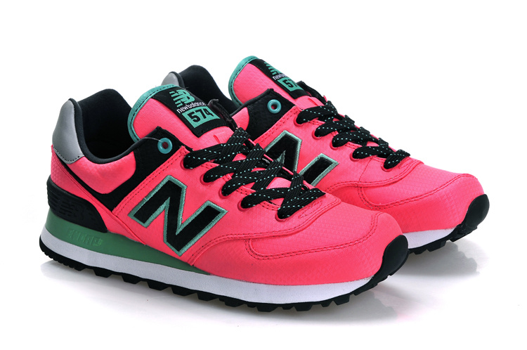 Chaussure New Balance 574 Rose Pas Cher Pour Femme